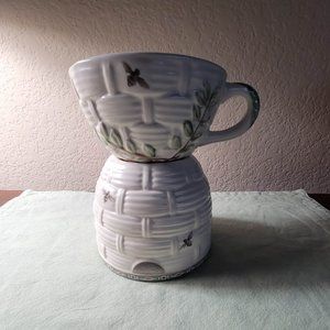 Pfaltzgraff Naturewood Teacup & Accessory